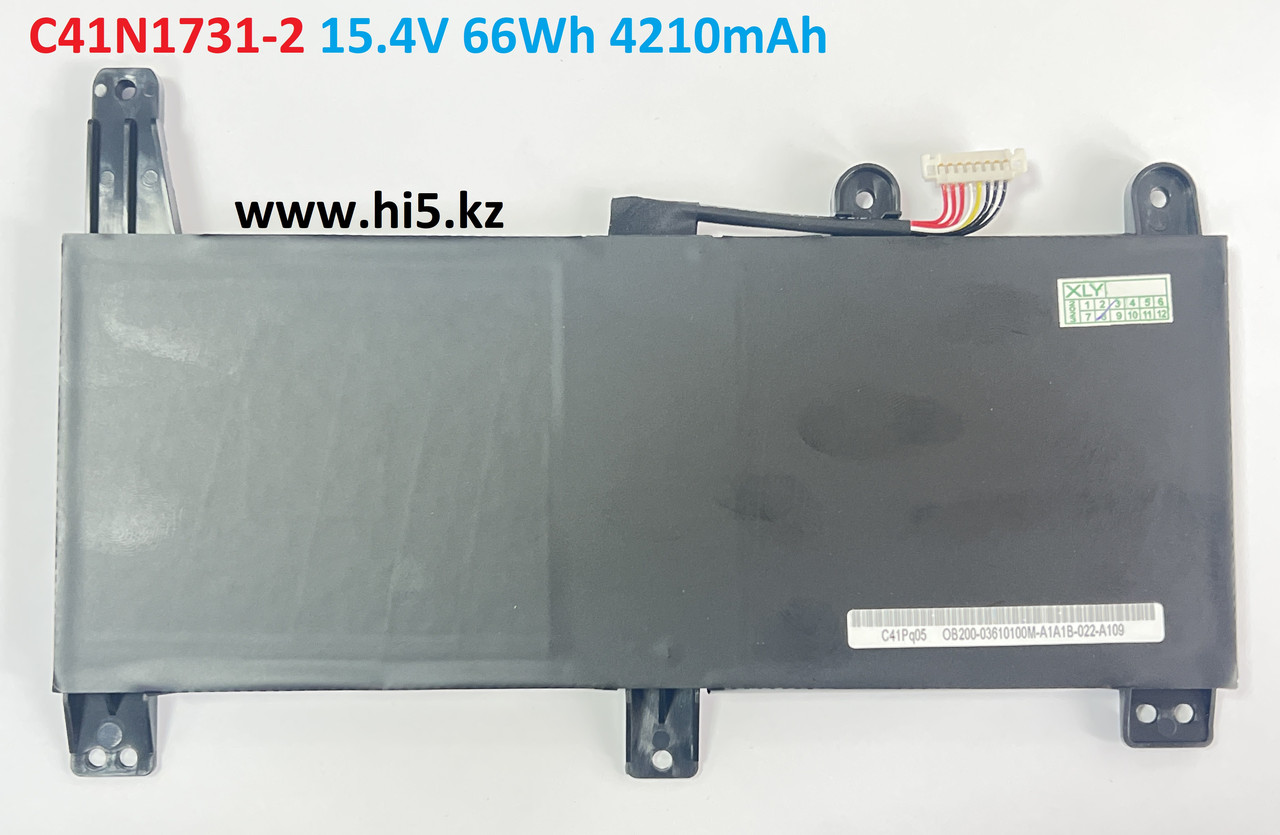 Аккумулятор для ноутбука ASUS ROG Strix G531 G731 G512L C41N1731-2 C41N1731 15.4V 66Wh 4210mAh (org) - фото 4 - id-p107636382