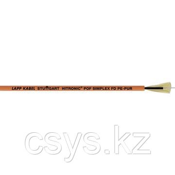 HITRONIC® POF SIMPLEX, кабель с полиуретановой оболочкой для неподвижного или подвижного монтажа - фото 2 - id-p107637659