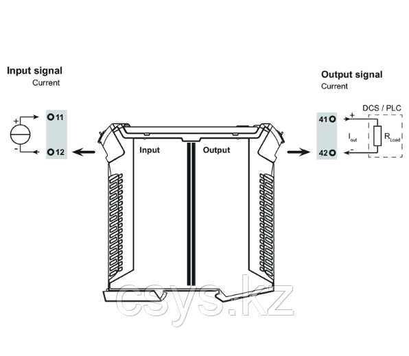 ACT20P-CI2-CO-OLP-S, Умножитель сигнала, С питанием от выходной токовой петли, Вход: 4-20 mA, Выход: 2 x 4-2mA - фото 2 - id-p107637898
