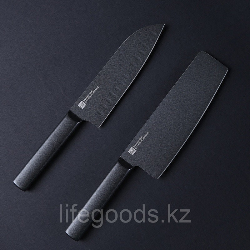 Набор из 2 ножей HuoHou Stainless Steel Knives 2 in 1 HU0015 - фото 3 - id-p107639165