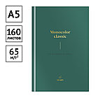 Ежедневник недатированный А5, 160л., 7БЦ OfficeSpace "Моноколор. Emerald", матовая ламинация, тиснен, фото 3