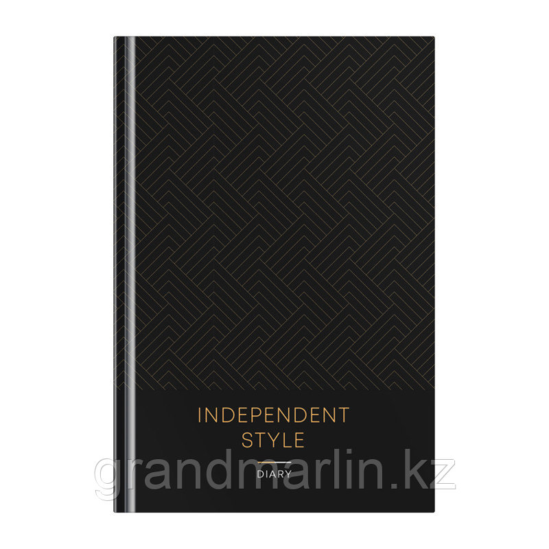 Ежедневник недатированный А5, 160л., 7БЦ OfficeSpace "Узоры. Independent style", матовая ламинация