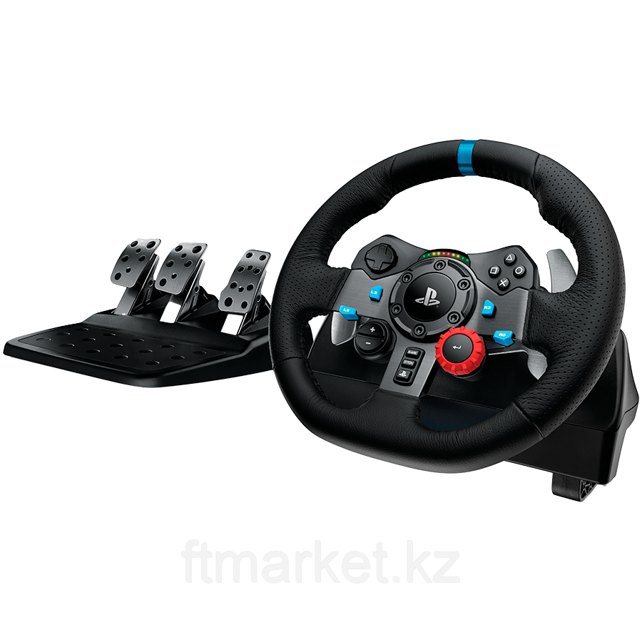 Контроллер для игровых симуляторов Logitech G29 Driving Force (руль и педали для PlayStation4, PlayStation3 и - фото 1 - id-p103744221