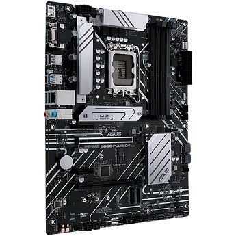 Материнская плата ASUS PRIME B660-PLUS D4, LGA1700 4xDDR4 4xSATA3 3xM.2 RAID D-Sub HDMI DP ATX