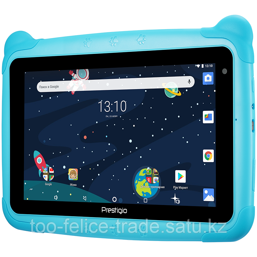 Prestigio Smartkids, PMT3197_W_D_BE, wifi, 7" 1024*600 IPS display, up to 1.3GHz quad core processor, android - фото 2 - id-p106722495