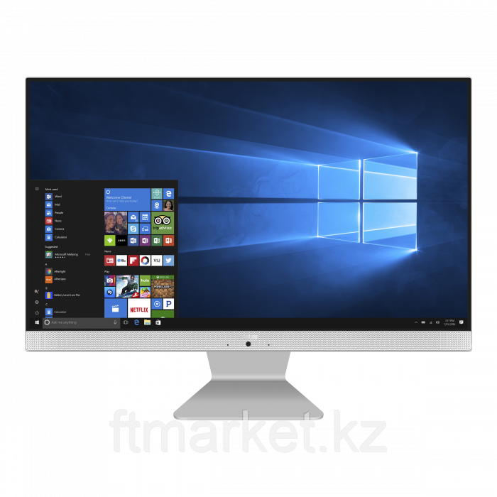 Моноблок ASUS V241E i5-1135G7 /23.8FHD IPS/8G /512GB PCIe /HDcam /WiFi5+BT/MS+KBD /1yw/DOS/WHT/90PT02T1-M00ZP0