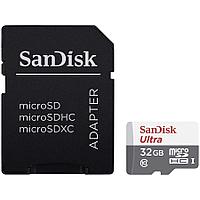 SanDisk Ultra microSDHC 32GB + SD Adapter 100MB/s Class 10 UHS-I; EAN:619659184377