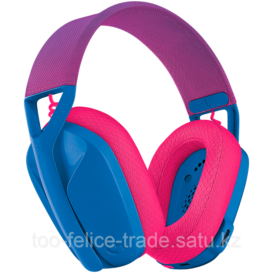 Гарнитура беспроводная игровая Logitech G435 Wireless Gaming Headset - Blue (M/N: A00149, A00150) - фото 3 - id-p106589915