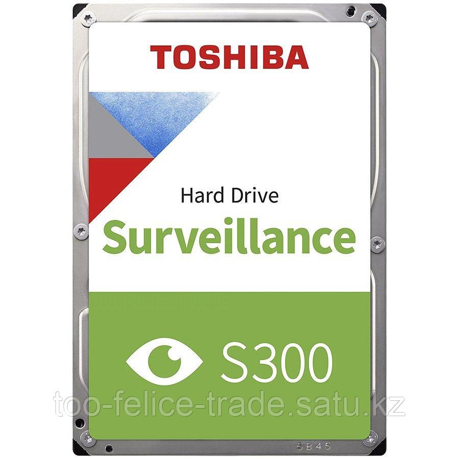 HDD Video Surveillance Toshiba S300 (3.5'' 2TB, 5400RPM, 128MB, SATA 6Gb/s), bulk - фото 1 - id-p106722412