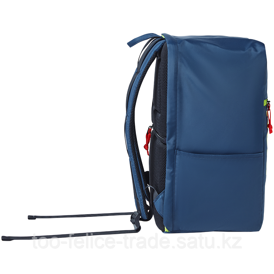 CANYON CSZ-02, cabin size backpack for 15.6'' laptop,polyester,navy - фото 4 - id-p106722422