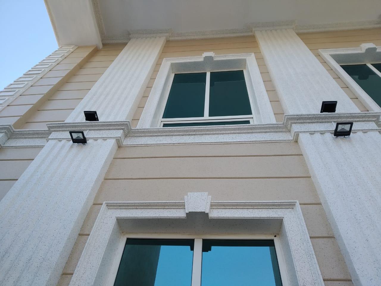 Жидкий травертин для отделки фасада