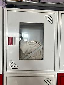 Шкаф пожарного крана ШП-К1(Н)ОБ (ШПК-310 НОБ) (навесной, белый) с евроручкой