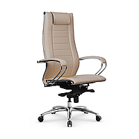 Кресло офисное Samurai Lux-2 Infinity Easy Clean (MPES) Темно - Бежевый