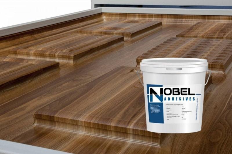 Клей NOBEL ADHESIVES M-4 для мембранно-вакуумного прессования - фото 3 - id-p107646410