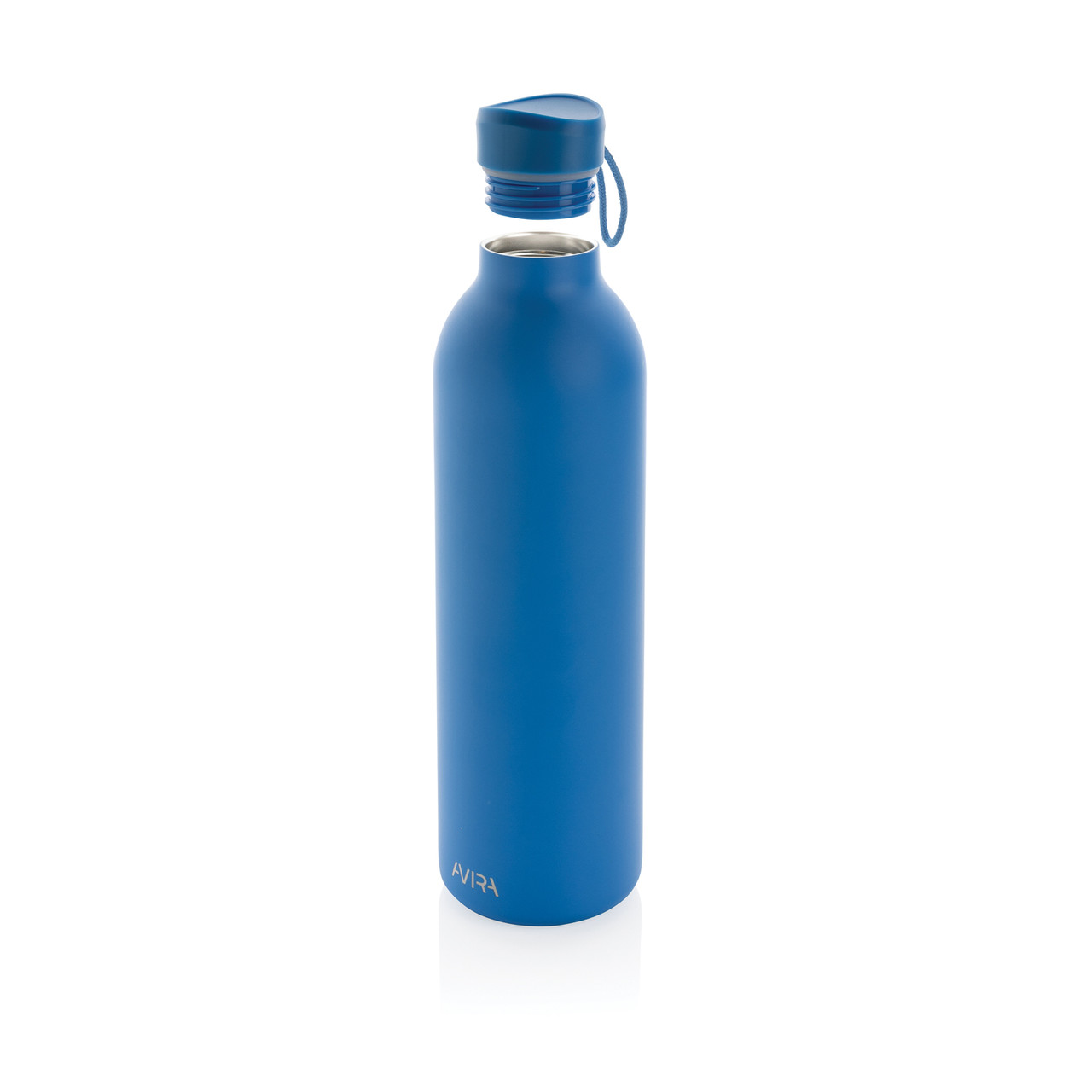 Термобутылка Avira Avior из переработанной нержавеющей стали RCS, 1 л, синий; , , высота 28,8 см., диаметр 8,3 - фото 6 - id-p107646716