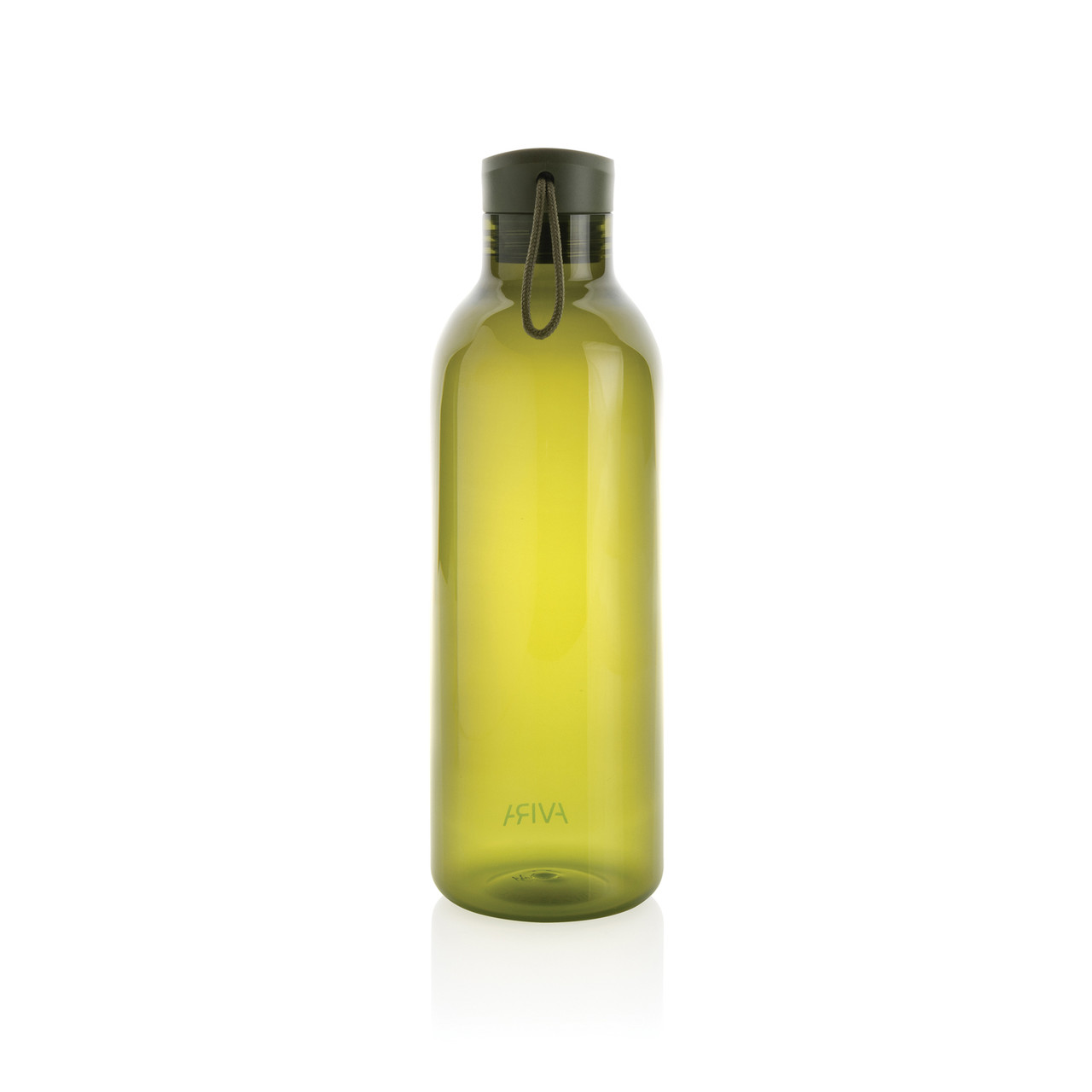 Бутылка для воды Avira Atik из rPET RCS, 1 л, зеленый; , , высота 26,6 см., диаметр 8,3 см., P438.047 - фото 3 - id-p107646720