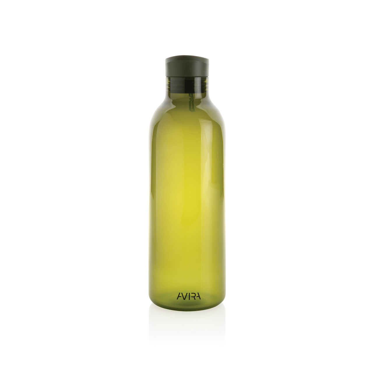 Бутылка для воды Avira Atik из rPET RCS, 1 л, зеленый; , , высота 26,6 см., диаметр 8,3 см., P438.047 - фото 4 - id-p107646720