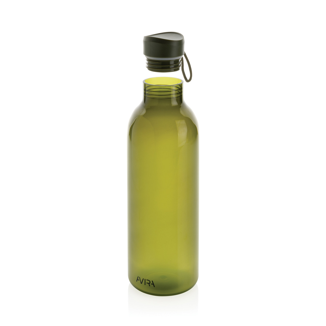 Бутылка для воды Avira Atik из rPET RCS, 1 л, зеленый; , , высота 26,6 см., диаметр 8,3 см., P438.047 - фото 5 - id-p107646720