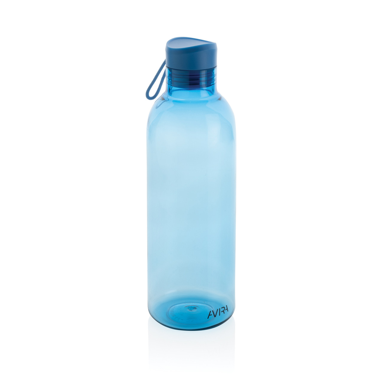 Бутылка для воды Avira Atik из rPET RCS, 1 л, синий; , , высота 26,6 см., диаметр 8,3 см., P438.045 - фото 1 - id-p107646721