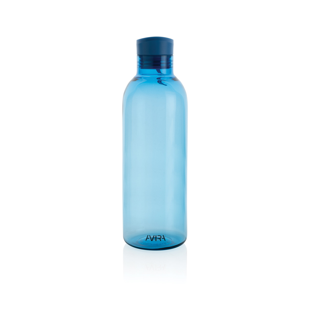Бутылка для воды Avira Atik из rPET RCS, 1 л, синий; , , высота 26,6 см., диаметр 8,3 см., P438.045 - фото 4 - id-p107646721
