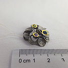 Подвеска из серебра с аметистом и топазом свисс Teo Santini TSYP00857-P-MIX вставка хризолит топаз аметист, фото 2