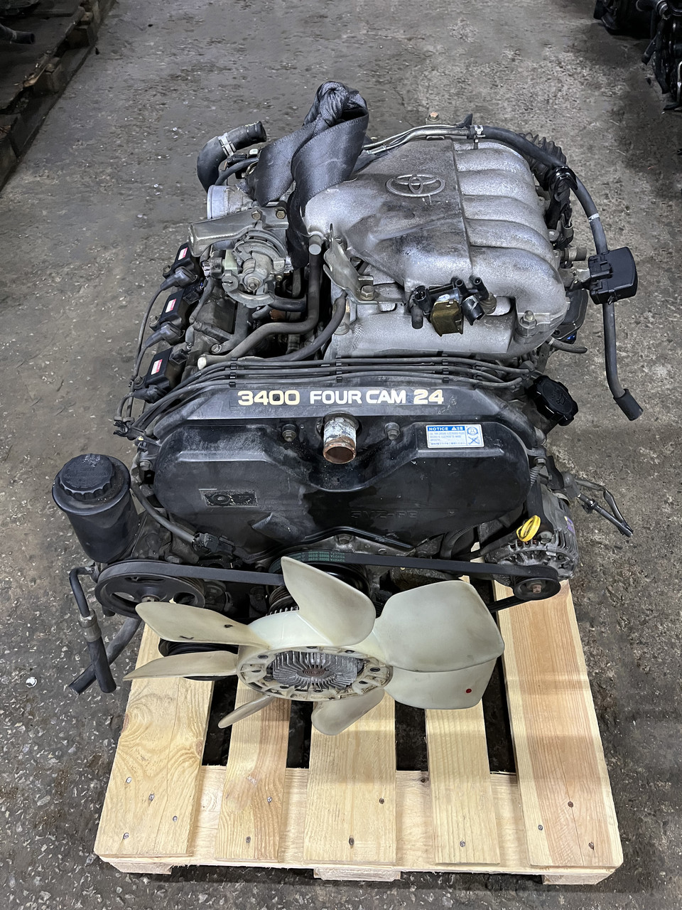 Описание и характеристики двигателя Toyota 5VZ-FE