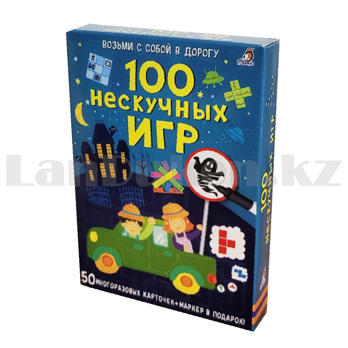 Карточная настольная игра с многоразовыми карточками 100 Нескучных игр - фото 2 - id-p107654937