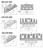 Светильник HB LED 800 D60 5000K (380V protection), фото 4
