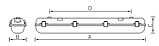 Светильник ARCTIC STANDARD 1200 TH EM3 4000K (PG 13,5), фото 3