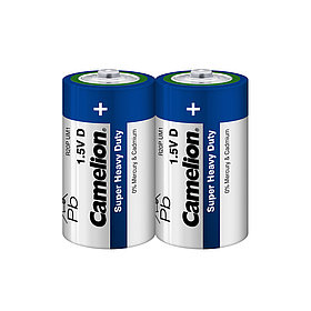 Батарейка CAMELION Super Heavy Duty R20P-SP2B 2 шт. в плёнке