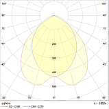 Светильник ARS/S UNI LED 1200 EM 4000K CRI90, фото 2