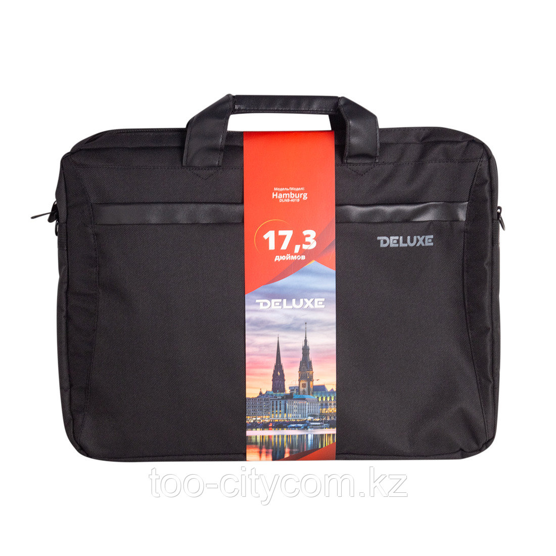 Сумка для ноутбука Deluxe Hamburg 17.3" (DLNB-401B-P17.3), фото 1
