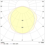 Светильник SLICK.PRS LED 30 with driver box /tempered glass/ with through wiring Ex 5000K, фото 2