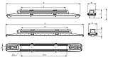 Светильник SLICK.OPL LED 30 EM with driver box /matt tempered glass/ 5000K, фото 3