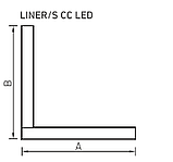 Светильник LINER/S DR LED 1200 S 4000K, фото 3
