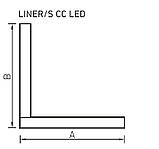 Светильник LINER/S DR LED 1200 W 4000K, фото 3