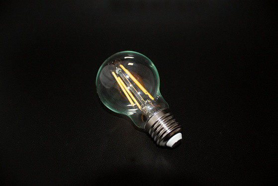 Лампа светодиодная нитевидная прозрачная груша А60 17Вт 4000К Е27 Фарлайт - фото 3 - id-p107671183