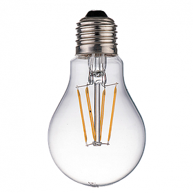 Лампа светодиодная нитевидная прозрачная груша А60 17Вт 2700К Е27 Фарлайт