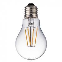 Лампа светодиодная нитевидная прозрачная груша А60 15Вт 4000К Е27 Фарлайт