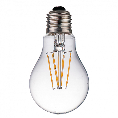 Лампа светодиодная нитевидная прозрачная груша А60 15Вт 6500К Е27 Фарлайт