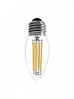Лампа светодиодная нитевидная прозрачная свеча С35 7Вт 2700К Е27 Фарлайт