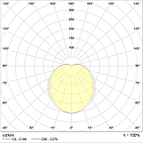 Светильник DAMIN LED 30W 840 BL with grille, фото 2