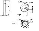 Светильник TERES LED 30 black 3000K, фото 3