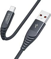 USB кабель Vidvie CB491 MicroUSB черный