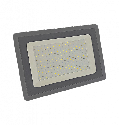 Прожектор светодиодный СДО 150Вт 6500К IP65 серый Фарлайт - фото 1 - id-p107671405