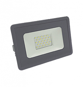 Прожектор светодиодный СДО 20Вт 4000К IP65 серый Фарлайт