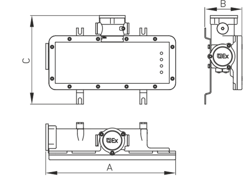 Светильник URAN LED Exd-W034 ПОЖАРНЫЙ ГИДРАНТ Б/К - фото 3 - id-p107670858