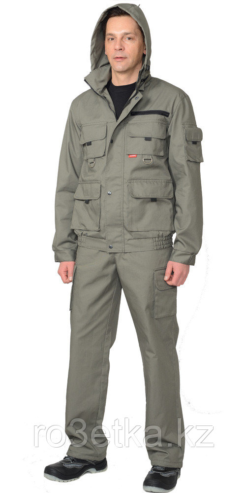 Костюм "Байкал" : куртка кор., брюки оливковый тк. Rodos (245 гр/кв.м) Камуфляжная одежда для охоты и рыбалки