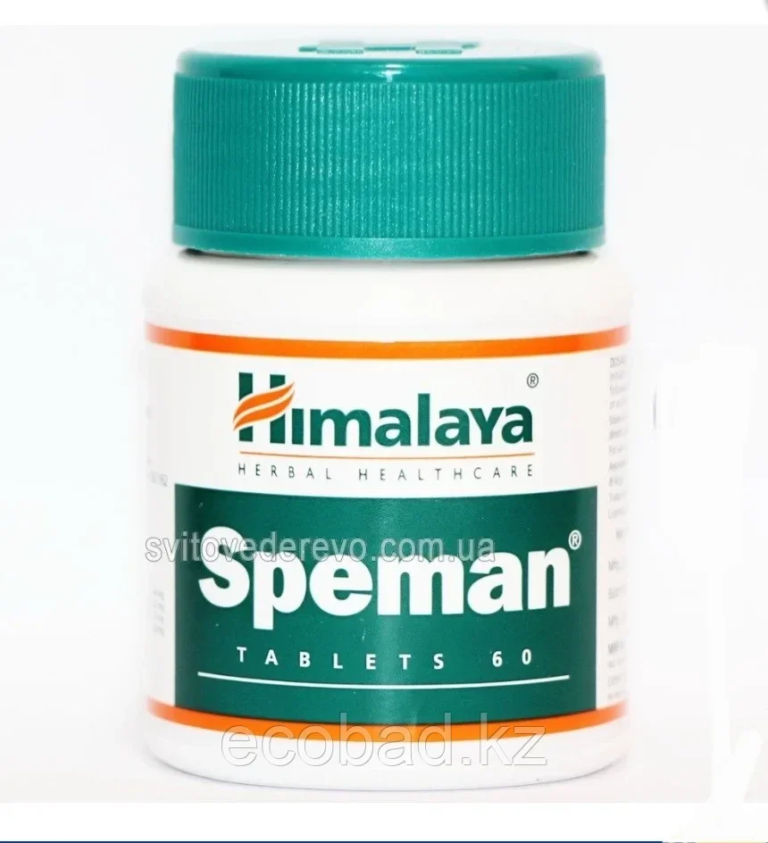 Спеман Хималая Speman Himalaya Herbal Healthcare, 60 капсул х 514 мг - фото 1 - id-p107676928