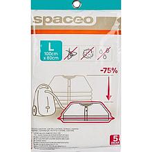 Вакуумный пакет Spaceo 100x80 см, 2 шт.